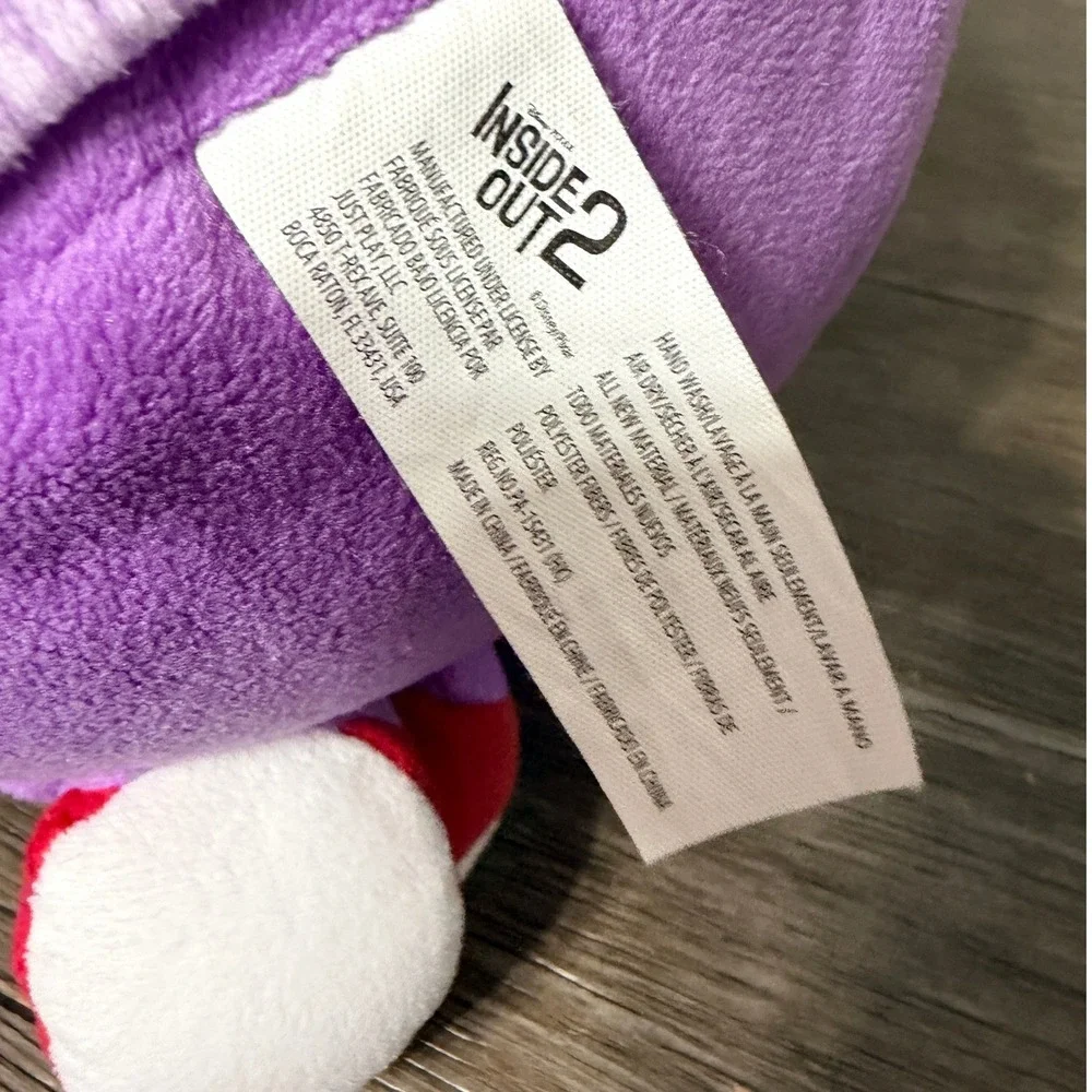Disney Pixar Inside Out 2 Embarrassment Plush Stuffed Animal Toy